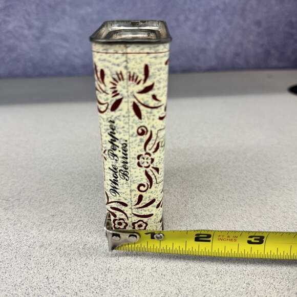 Vintage Rawleigh Whole Pepper Berries Tin • Mid Century Spice Tin • 1950s Kitche - Picture 8 of 8